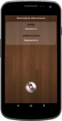 Abbrevaitions Dictionary android App screenshot 0