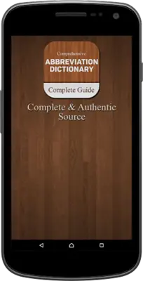 Abbrevaitions Dictionary android App screenshot 2